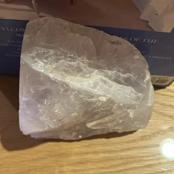 Beautiful Pink Quartz Bookends